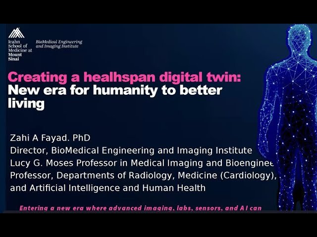 Digital Twin Technologies - Toward Extending Human Healthspan