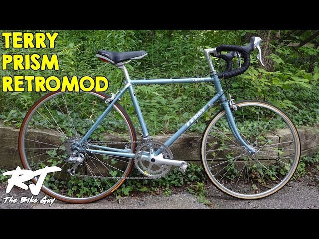 Terry Prism Vintage Women's Road Bike Restoration and Modernization