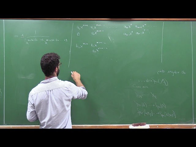 Curvas Algébricas - Aula 05