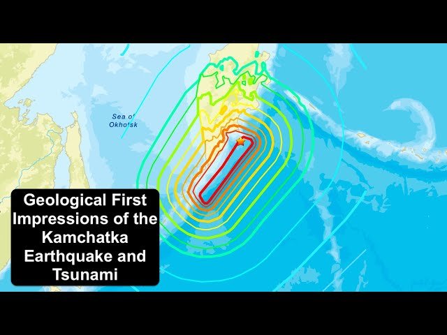 Geological First Impressions of the Magnitude 8.8 Kamchatka Earthquake and Tsunami - July 29, 2025
