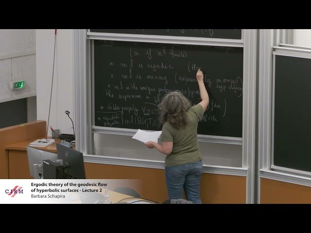 Ergodic Theory of the Geodesic Flow of Hyperbolic Surfaces - Lecture 2