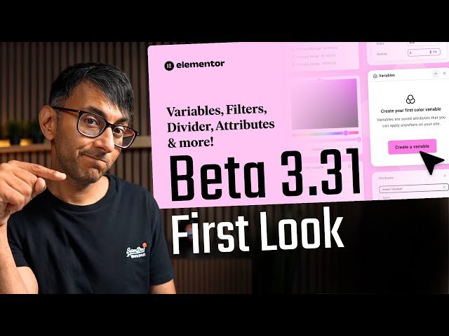 Elementor Beta 3.31 - First Look at New Features and Updates