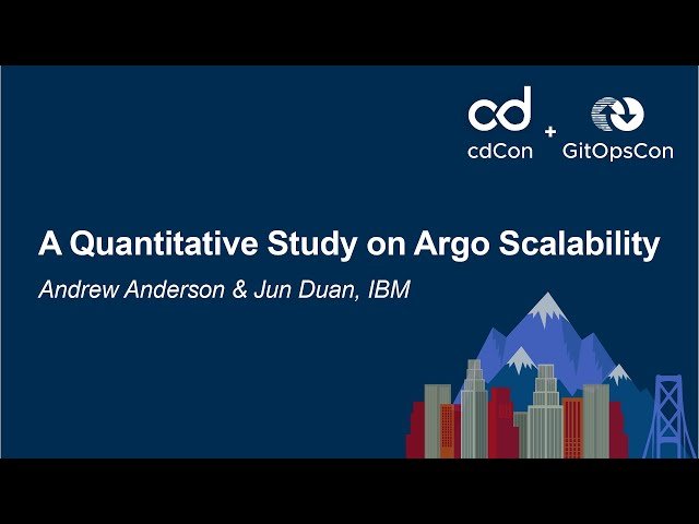A Quantitative Study on Argo CD Scalability