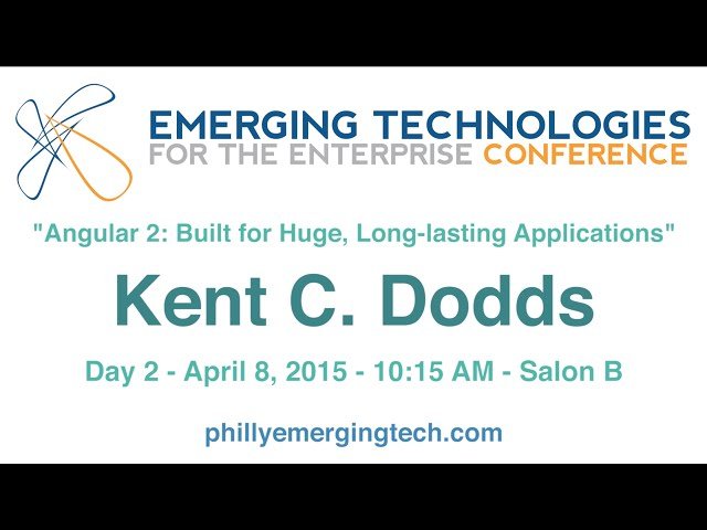 Angular 2: Built for Huge, Long-lasting Applications - Demonstration