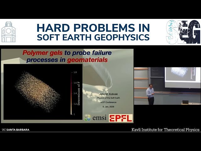 Polymer Gels to Probe Failure Processes in Geomaterials