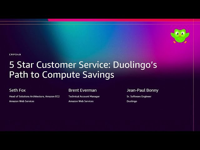 5-Star Customer Service - Duolingo's Path to Compute Savings