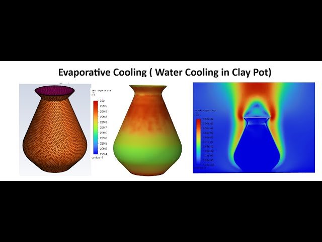 Evaporative Cooling in Clay Pots - Understanding Water to Vapor Phase Transfer