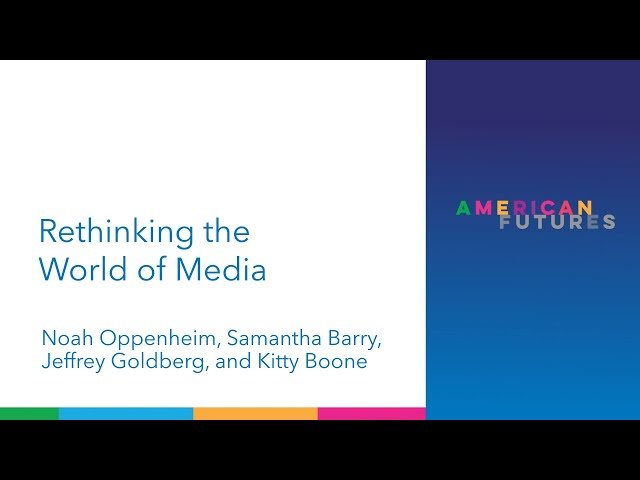 Rethinking the World of Media - The Future of Legacy Brands in Digital