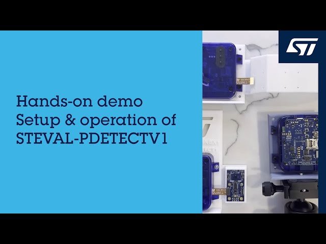 Tutorial for the Setup and Operation of STEVAL-PDETECTV1