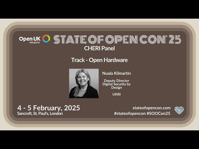 CHERI and Future Security - How Government and Industry Funding Is Creating a More Resilient Future