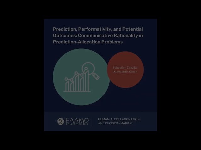 Prediction, Performativity, and Potential Outcomes - Communicative Rationality in Prediction-Allocation Problems