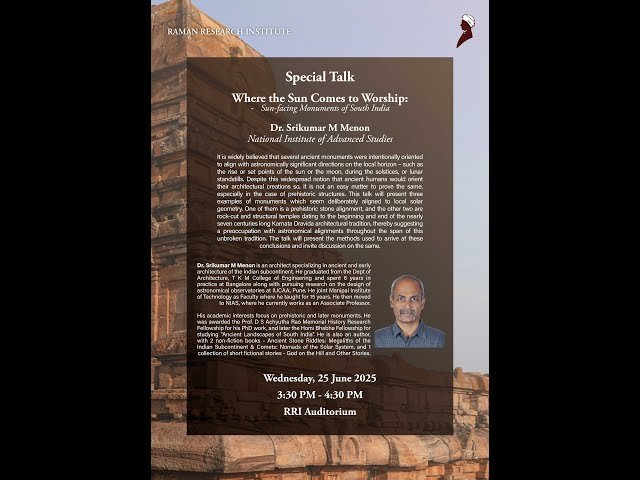 Where the Sun Comes to Worship - Sun-facing Monuments of South India