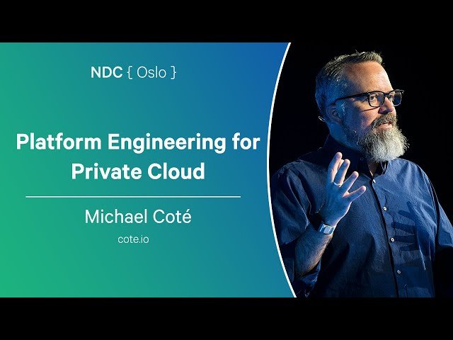 Platform Engineering for Private Cloud