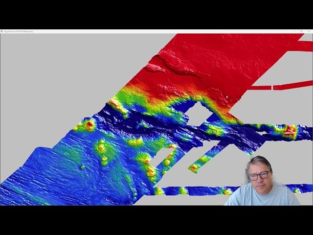 MH370 Update - Visualizing Detailed Bathymetry in the Current Area of Interest, 21 January 2025