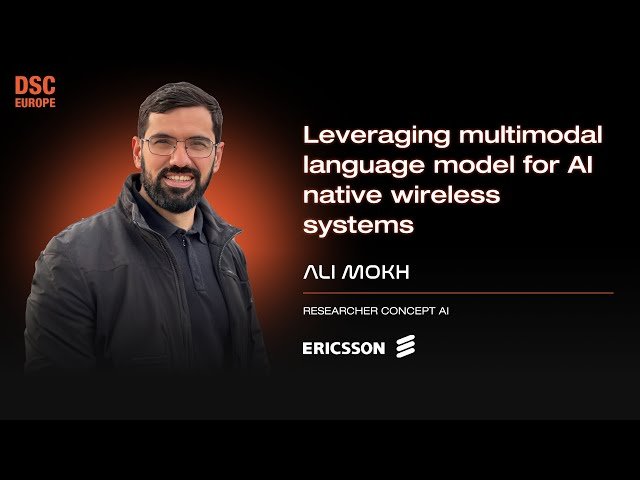 Leveraging Multimodal Language Model for AI Native Wireless Systems