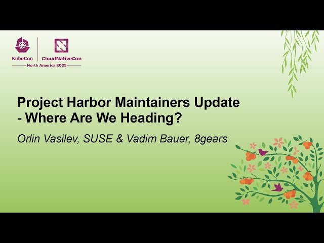 Project Harbor Maintainers Update - Where Are We Heading?