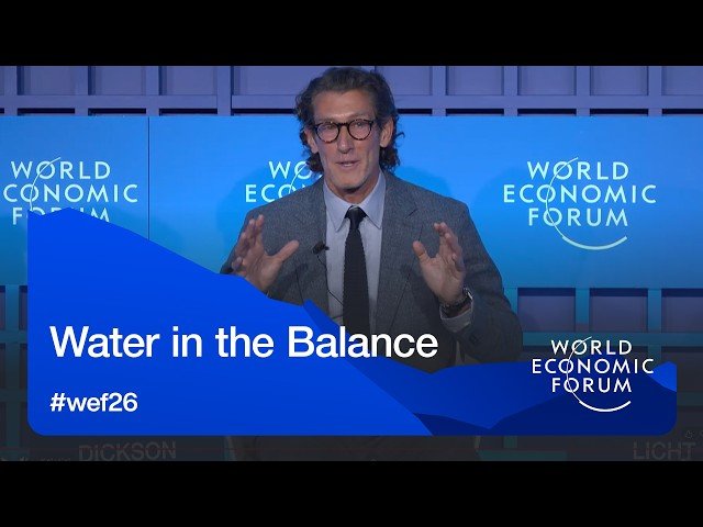 Water in the Balance - From Basic Utility to Foundation of Global Stability