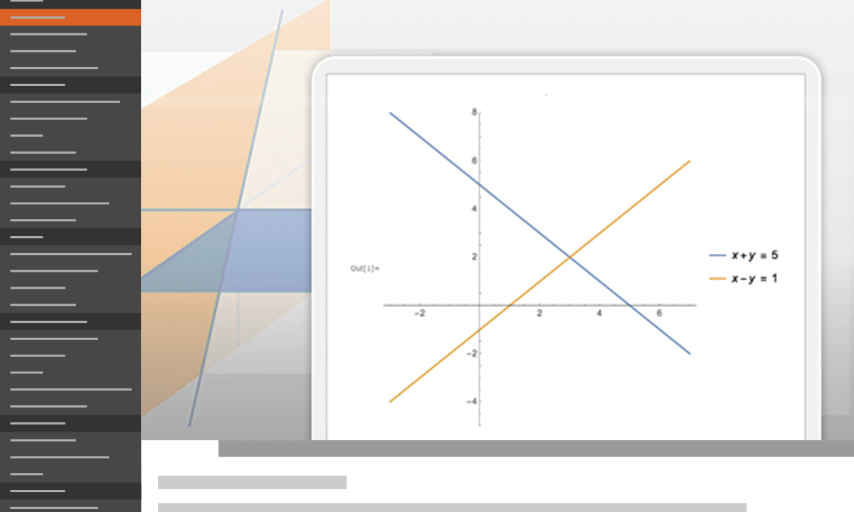 Introduction to Linear Algebra: Wolfram U Interactive Course