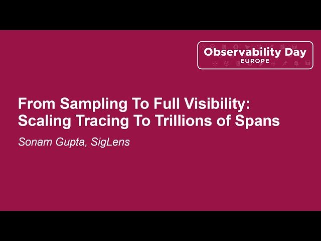 From Sampling To Full Visibility: Scaling Tracing To Trillions of Spans