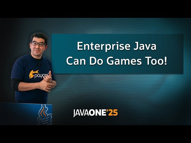 Enterprise Java Can Do Games Too! - Building Multiplayer Game Backends with Jakarta EE and Eclipse MicroProfile