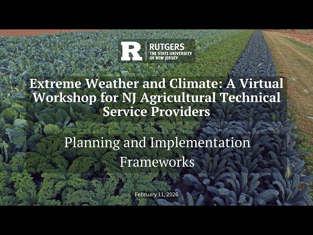 Planning and Implementation Frameworks for Agricultural Climate Adaptation