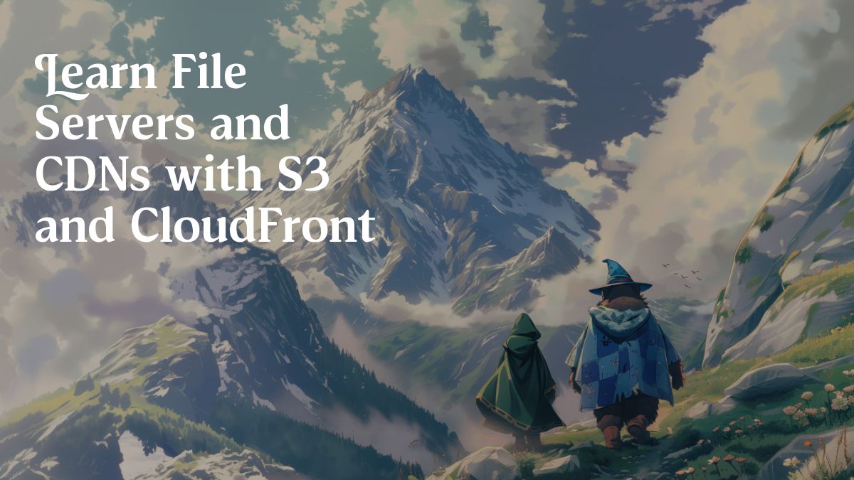 Learn File Servers and CDNs with S3 and CloudFront