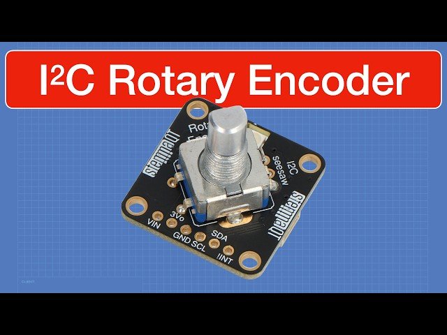I2C Rotary Encoder - Building an Etch-a-Sketch and Menu System with Adafruit SeeSaw