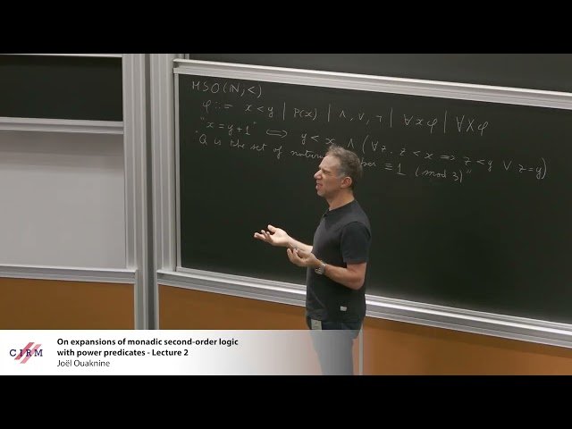 On Expansions of Monadic Second-Order Logic with Power Predicates - Lecture 2
