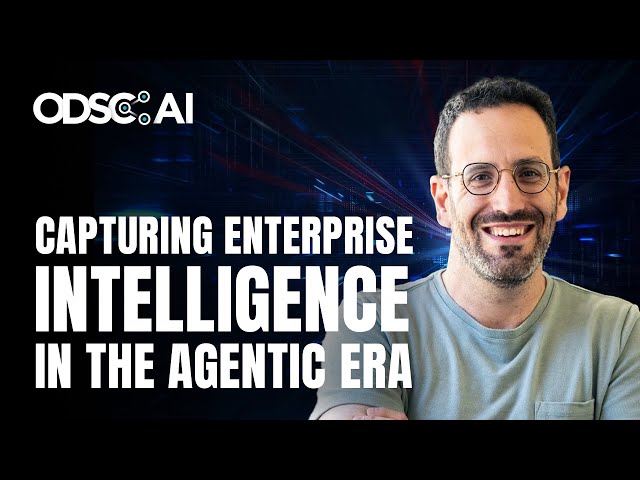 Capturing Enterprise Intelligence in the Agentic Era