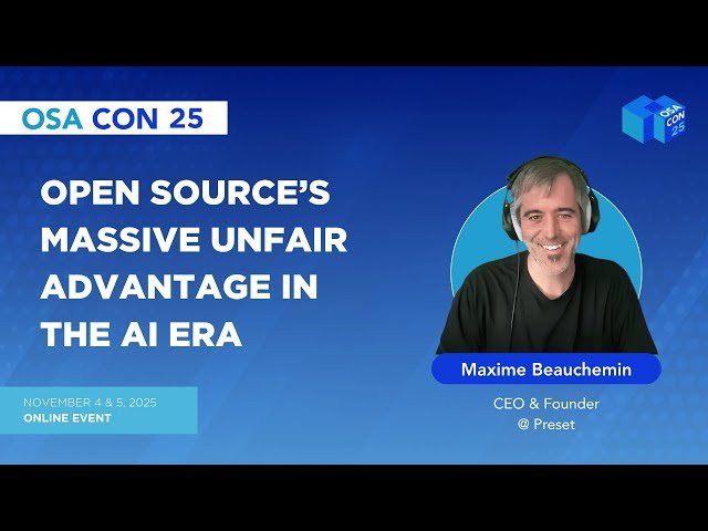 Open Source's Massive Unfair Advantage in the AI Era