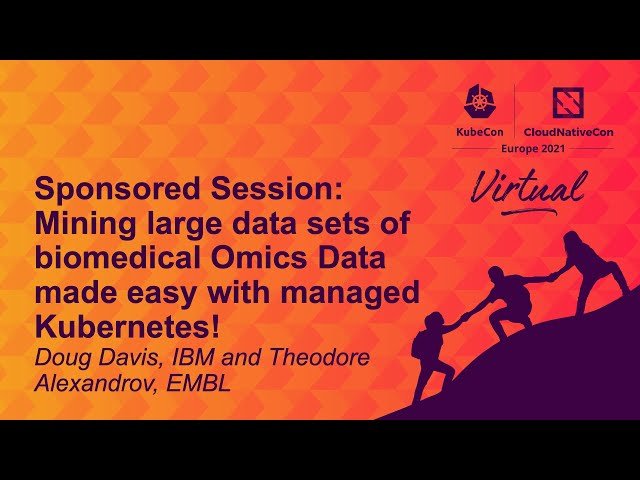 Mining Large Data Sets of Biomedical Omics Data Made Easy with Managed Kubernetes