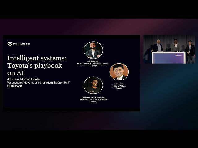 Intelligent Enterprise - Zurich and Toyota Share Their AI Playbook