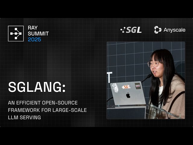 SGLang - An Efficient Open-Source Framework for Large-Scale LLM Serving