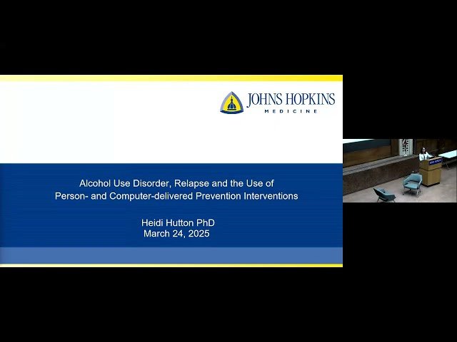 Relapse Prevention for Alcohol Use Disorder