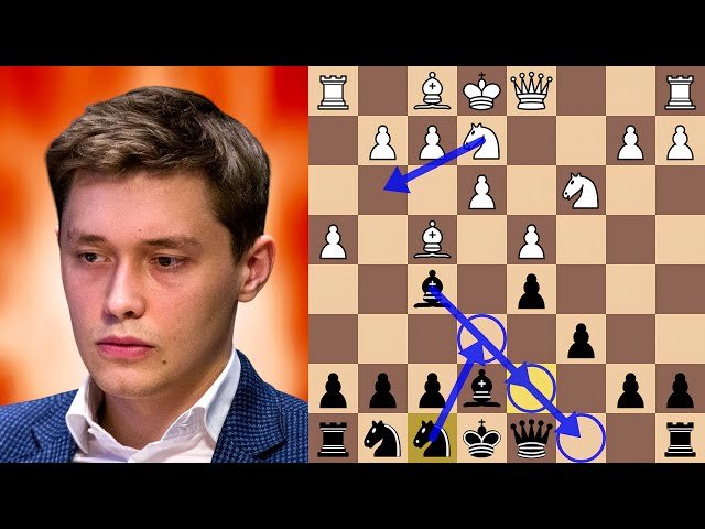 Esipenko Hunts Shankland's King in a Queen's Gambit Declined