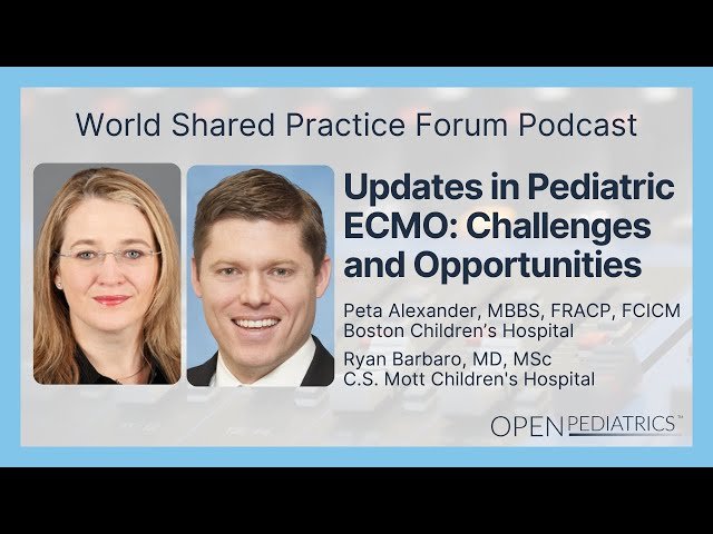 Updates in Pediatric ECMO - Challenges and Opportunities