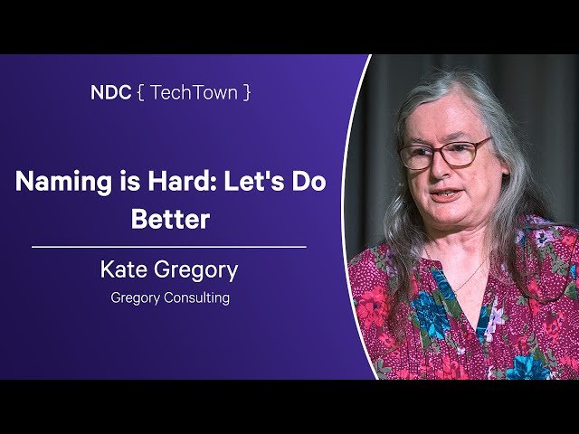 Naming is Hard: Let's Do Better - A Guide to Better Code Naming Practices