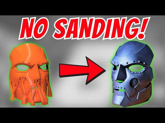 SMOOTH 3D Prints with NO SANDING - Vapor Smoothing Tutorial
