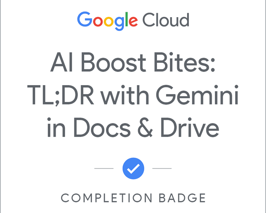 AI Boost Bites: TL;DR with Gemini in Docs & Drive