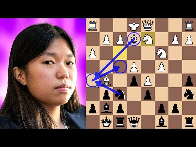 Carissa Yip's King's Indian Defense Schools Krush - 2025 U.S. Women's Chess Championship Analysis