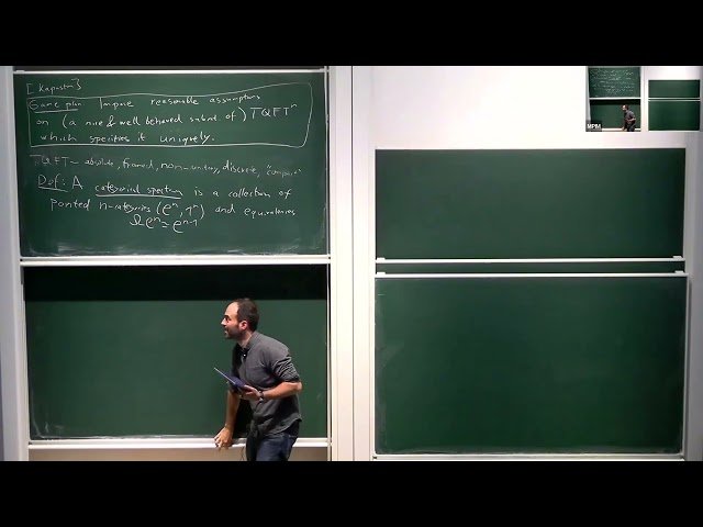 On the Categorical Spectrum of Topological Quantum Field Theories