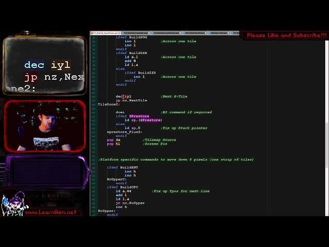 Z80 Assembly Programming - MaxTile4 DirectDriver and Expanders