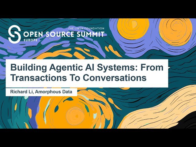 Building Agentic AI Systems - From Transactions to Conversations