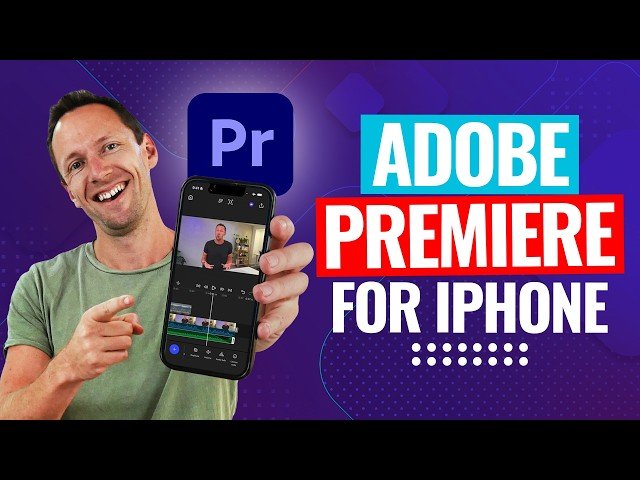 Adobe Premiere on iPhone - Beginner's Guide