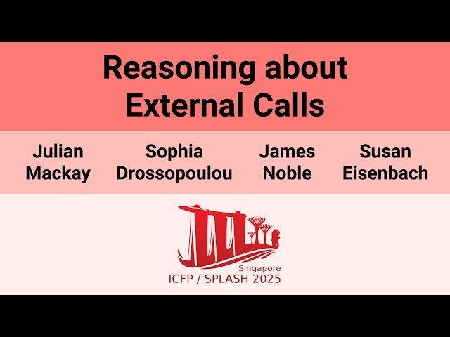 Reasoning about External Calls - Specification and Verification of Internal Code with Object Capabilities