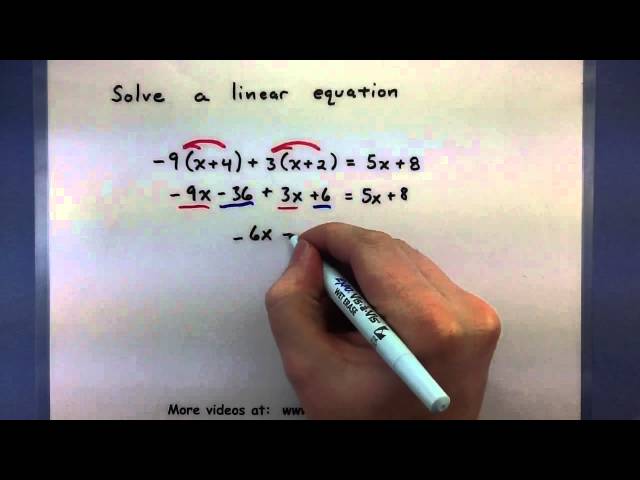 Pre-Calculus - Linear Functions