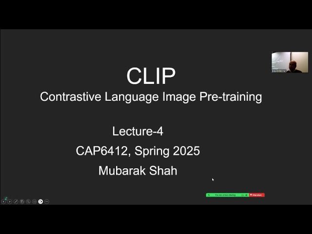 Free Video: Contrastive Language-Image Pre-training (CLIP) - Lecture 4 ...