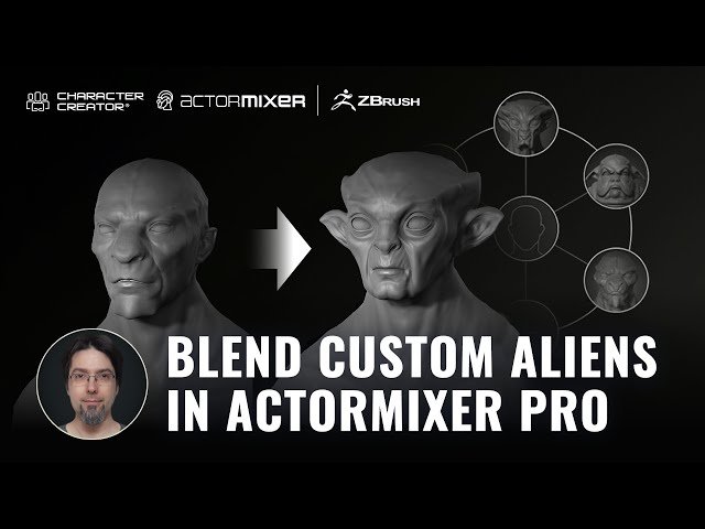 CC5 ActorMIXER Pro - Mix Custom Aliens Into Unlimited Characters