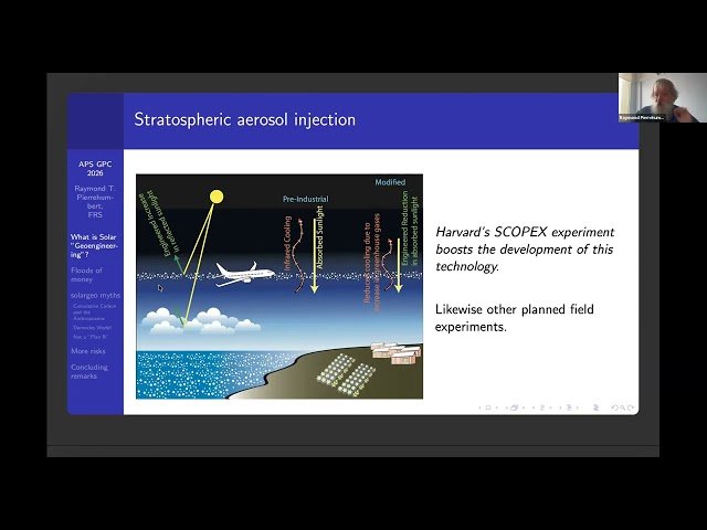 Solar Geoengineering - The Looming Train Wreck