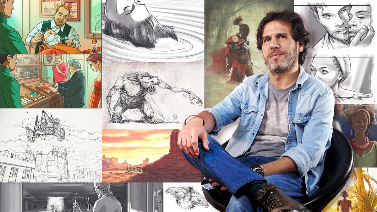 Ilustración de storyboards para cine y publicidad